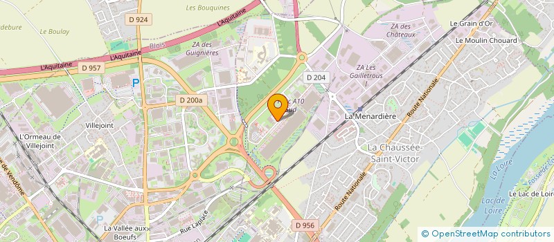 localisation de l'entreprise COPERNIC  LA CHAUSSEE-SAINT-VICTOR