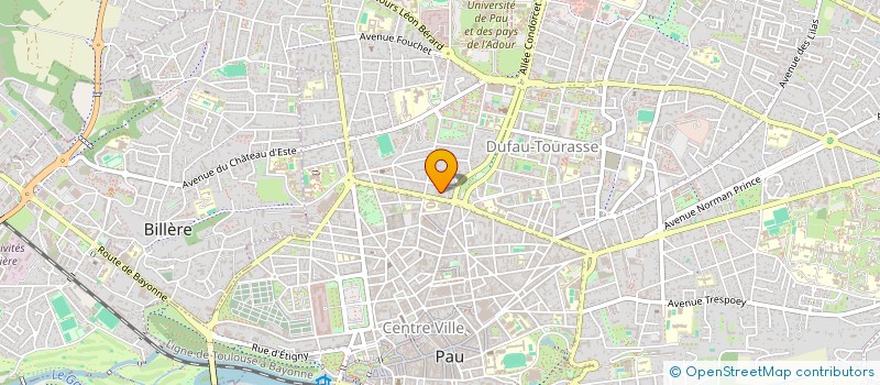 localisation de l'entreprise COPERNIC à PAU