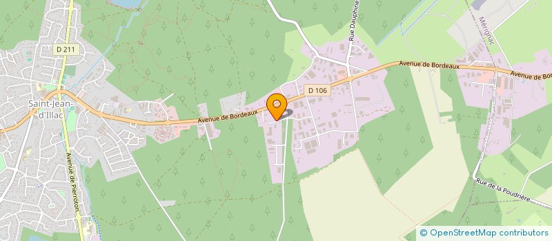 localisation de l'entreprise COPERNIC  SAINT-JEAN-D'ILLAC