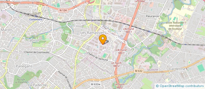 localisation de l'entreprise COPERNIC à COLOMIERS