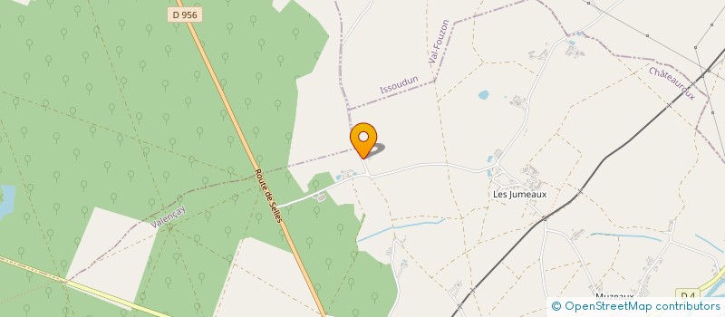 localisation de l'entreprise COPERNIC à VALENCAY