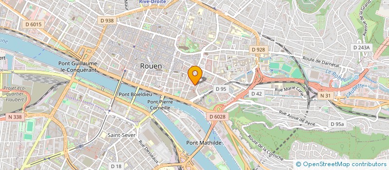 localisation de l'entreprise COPERNIC à ROUEN