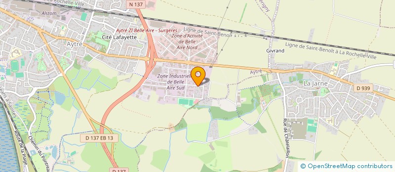 localisation de l'entreprise COPERNIC GC  AYTRE