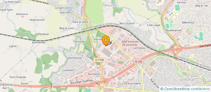 localisation de l'entreprise COPERNIC OPTIC à VANNES