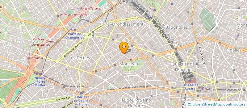localisation de l'entreprise COPERNIC SNC  PARIS