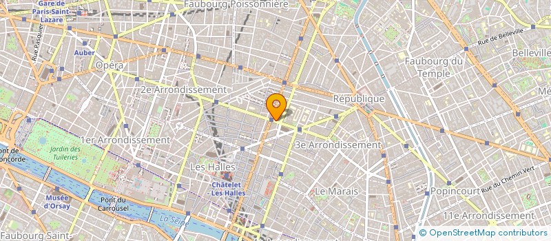 localisation de l'entreprise COPERNICUS  PARIS