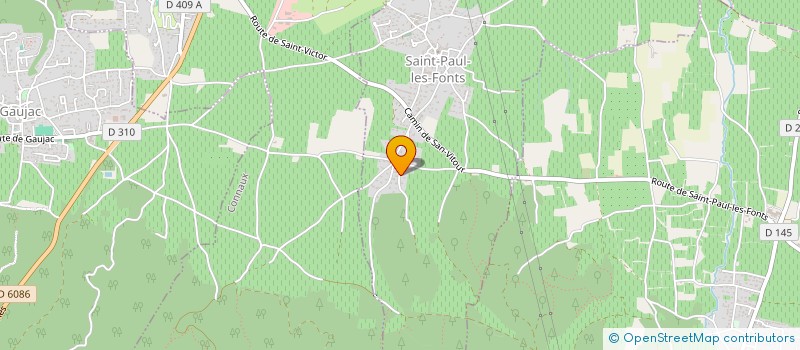 localisation de l'entreprise COPHI  TRESQUES