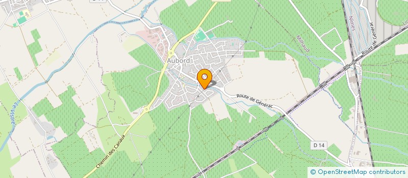 localisation de l'entreprise COPHI  AUBORD