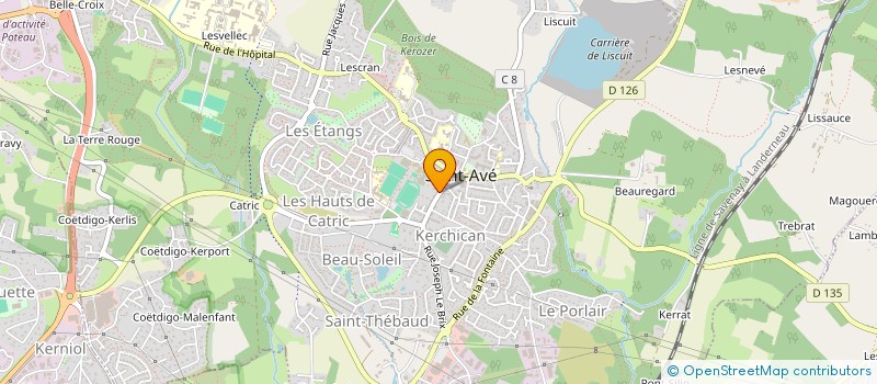 localisation de l'entreprise COPHIDI  SAINT-AVE