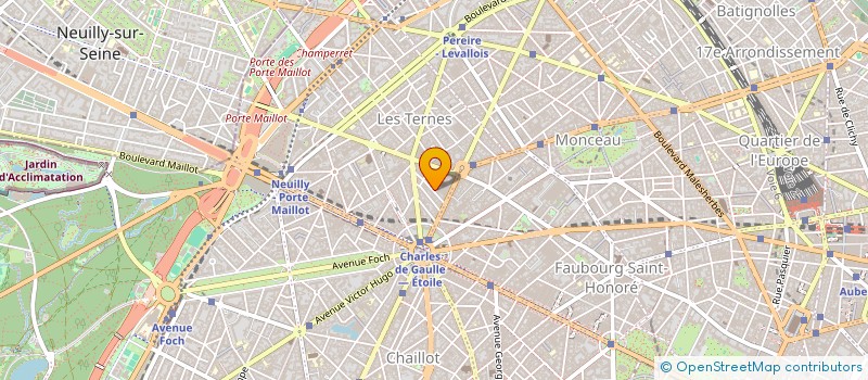 localisation de l'entreprise COPHODIS IMPORT à PARIS