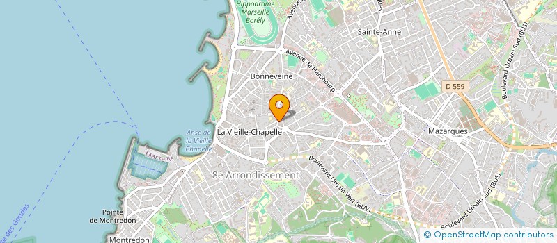 localisation de l'entreprise COPI à MARSEILLE 8EME