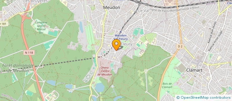localisation de l'entreprise COPI-MEV à MEUDON