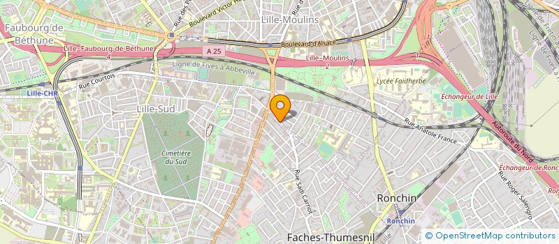 localisation de l'entreprise COPIA SYSTEMES à LILLE