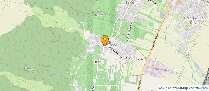 localisation de l'entreprise COPIACUM  COUCHEY