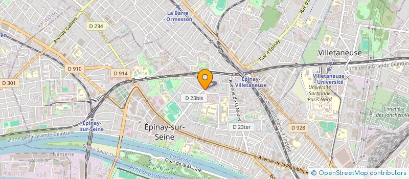 localisation de l'entreprise COPIE CONFORME à EPINAY-SUR-SEINE