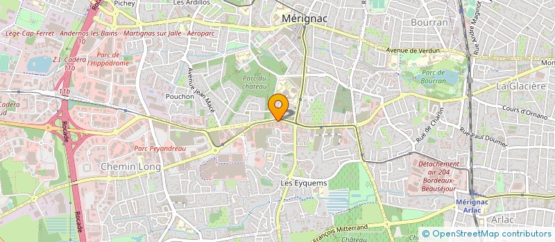 localisation de l'entreprise COPIE CONFORME à MERIGNAC