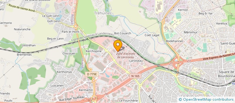 localisation de l'entreprise COPIE CONSEIL à VANNES