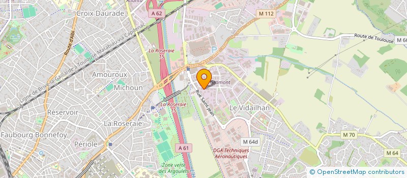 localisation de l'entreprise COPIE MINUTE à BALMA