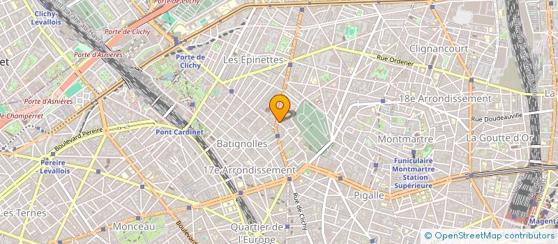 localisation de l'entreprise COPIE NETTE à PARIS