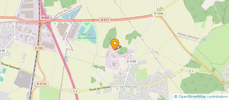 localisation de l'entreprise COPIEUR SYSTEM  JANNEYRIAS