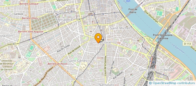 localisation de l'entreprise COPIFAC FRANCE SOCIETE DE FRANCHISE à BORDEAUX
