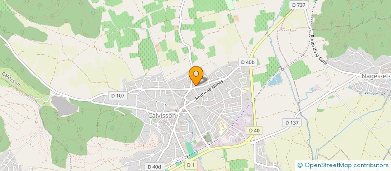 localisation de l'entreprise COPIL'UP  CALVISSON