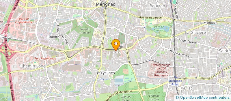 localisation de l'entreprise COPILOT BORDEAUX  MERIGNAC