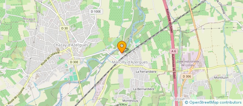 localisation de l'entreprise COPILOT SOFTWARE FORMATION & CONSULTING  MARCILLY-D'AZERGUES