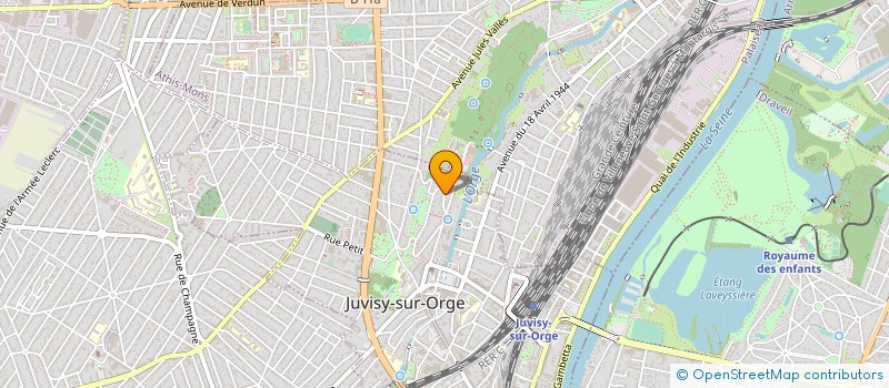 localisation de l'entreprise COPILOTE FINANCE à JUVISY-SUR-ORGE