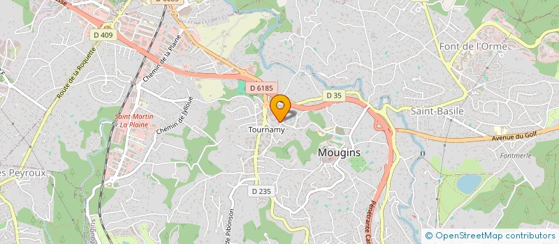 localisation de l'entreprise COPILOTES à MOUGINS