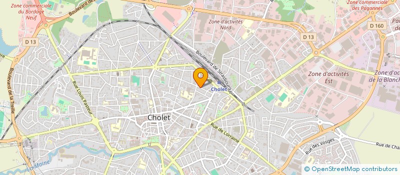 localisation de l'entreprise COPILOTES.IO à CHOLET