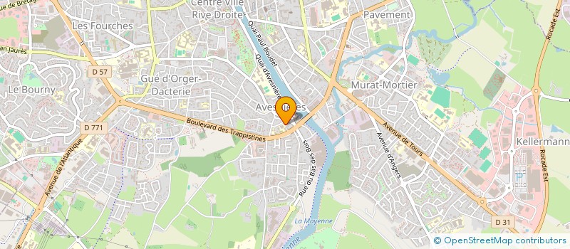 localisation de l'entreprise COPIMMO à LAVAL