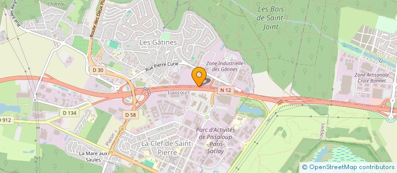 localisation de l'entreprise COPIMO à PLAISIR