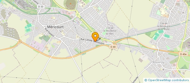 localisation de l'entreprise COPIMPLANT  MERICOURT