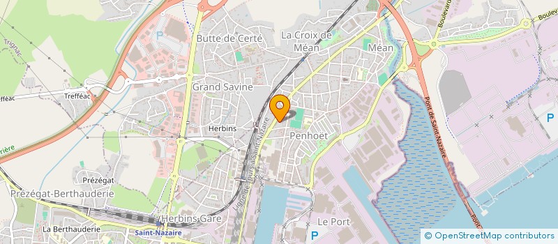 localisation de l'entreprise COPIN'AGE DE VERALIE  SAINT-NAZAIRE