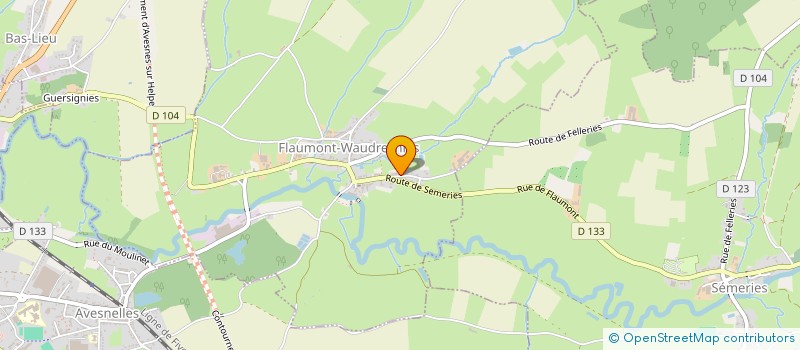 localisation de l'entreprise COPIN FINANCE  SEMERIES