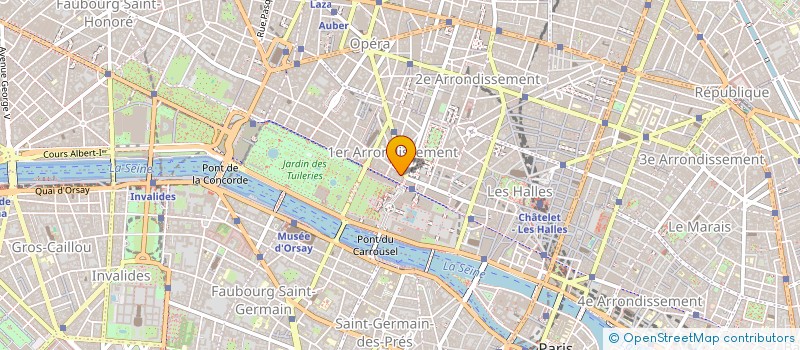 localisation de l'entreprise COPIN ORFEVRE-JOAILLIER FABRICANT  PARIS