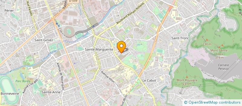 localisation de l'entreprise COPINFO à MARSEILLE