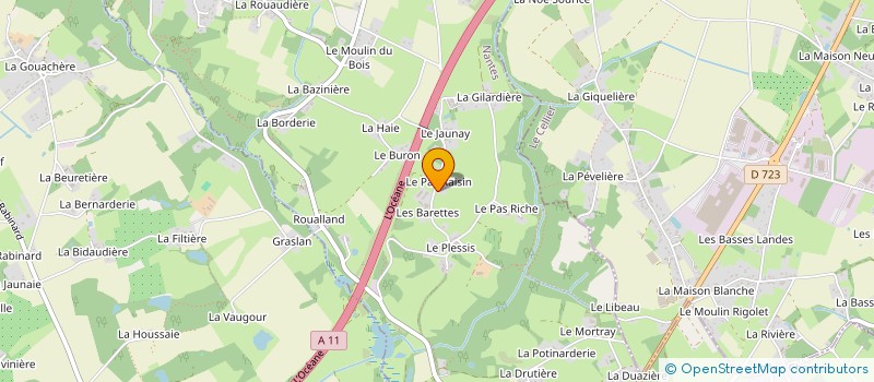 localisation de l'entreprise COPINVEST à MAUVES-SUR-LOIRE