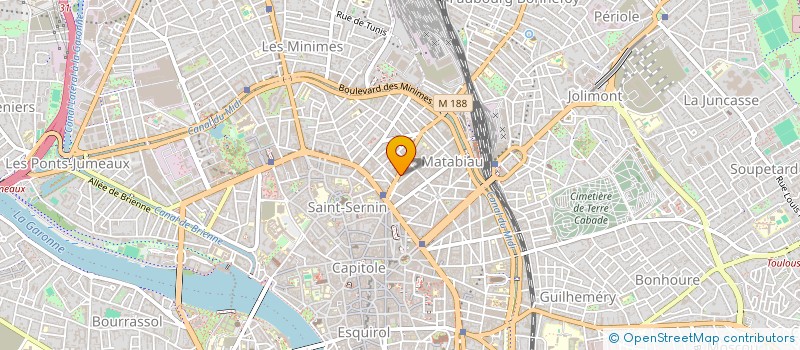 localisation de l'entreprise COPISSIMO à TOULOUSE