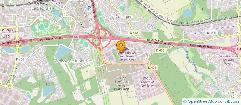 localisation de l'entreprise COPITEXTE à SAINT-OUEN-L'AUMONE