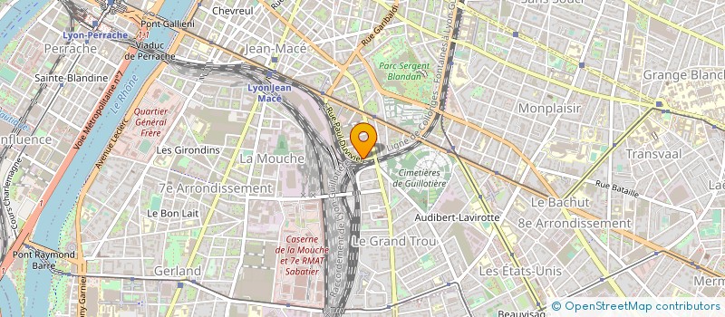 localisation de l'entreprise COPLAN à LYON