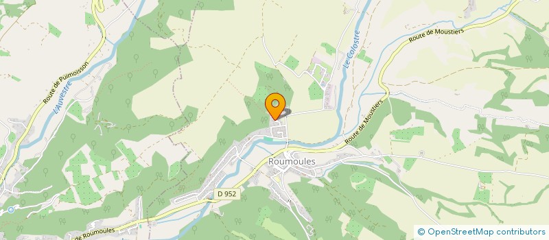 localisation de l'entreprise COPLAN  ROUMOULES