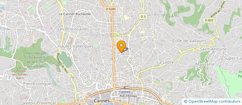 localisation de l'entreprise COPLANE SECURITY à CANNES