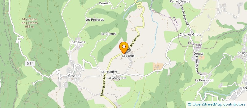 localisation de l'entreprise COPO 28  ENTRELACS