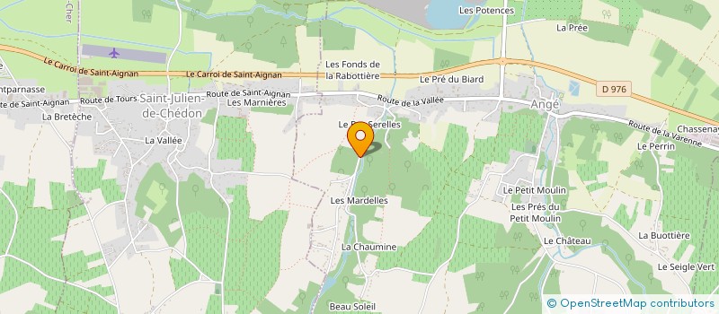 localisation de l'entreprise COPODO  ANGE