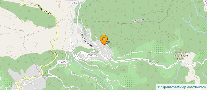 localisation de l'entreprise COPOPAILLETTES à CLAVIERS