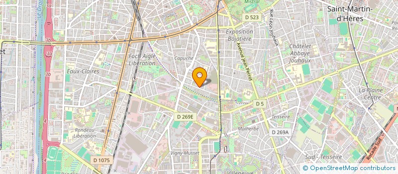 localisation de l'entreprise COPPEE  GRENOBLE