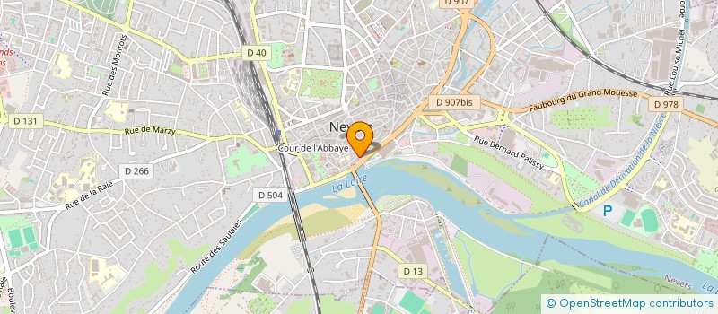 localisation de l'entreprise COPPENS à NEVERS