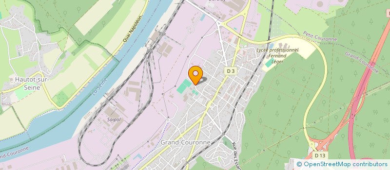 localisation de l'entreprise COPPER-REC à GRAND-COURONNE